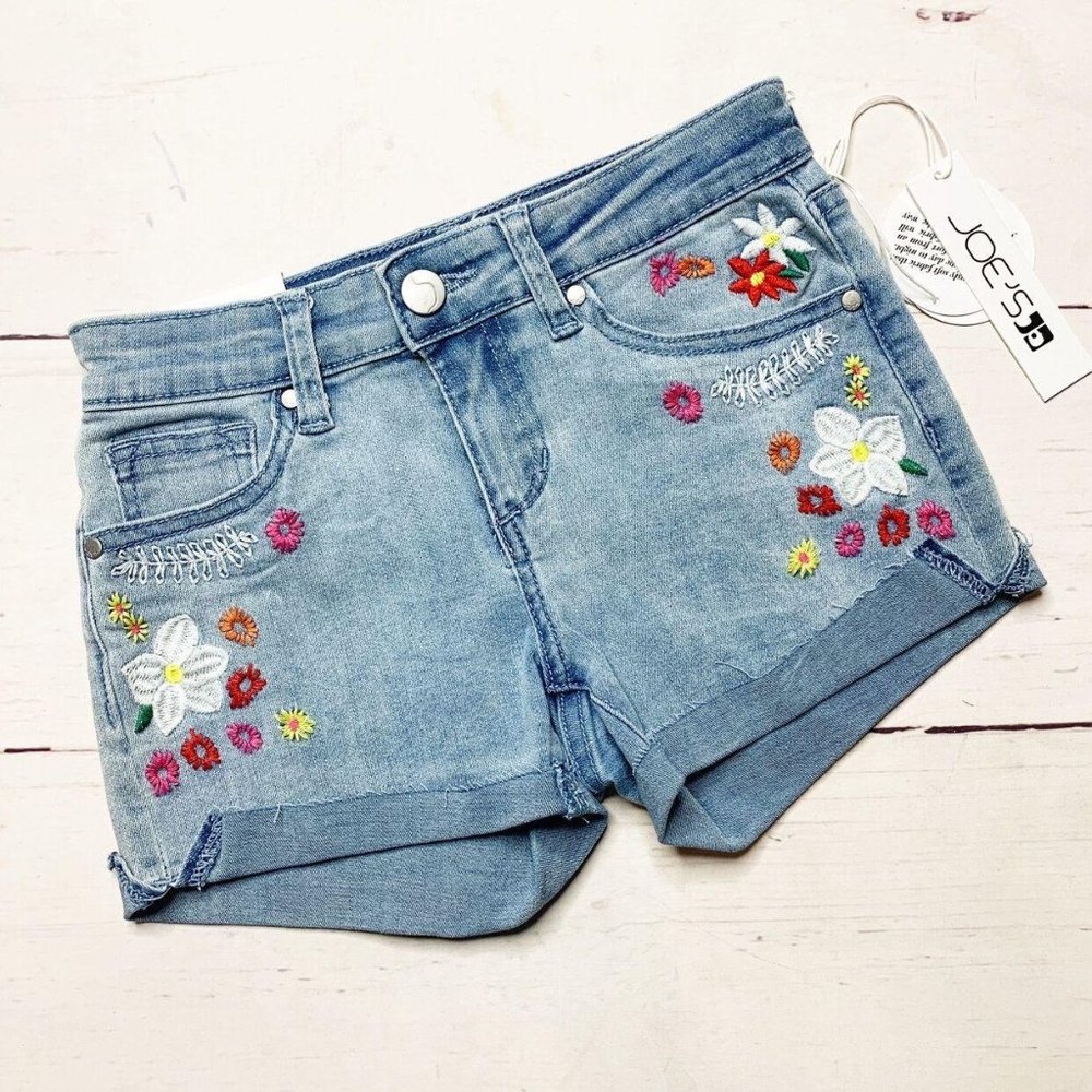 NEW! Joe’s Jeans Embroidered Cali Shorts 12